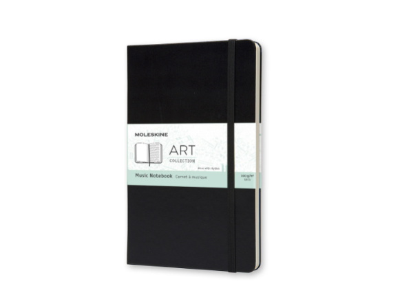 Блокнот Moleskine Art [artqp081] 96 л твердая обложка artqp081 черный