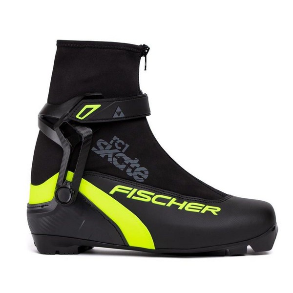 Ботинки для беговых лыж Fischer RC1 Skate S86022 черный/желтый 43 р.