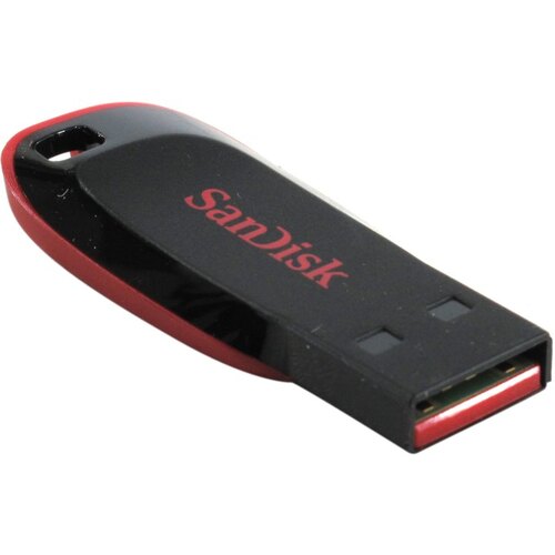 Флешка Sandisk 32Gb Cruzer Blade SDCZ50-032G-B35 USB2.0 черный красный