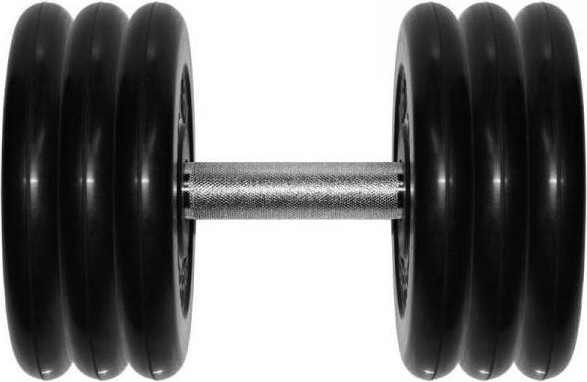 Гантель MB Barbell Профи 28.5кг Black