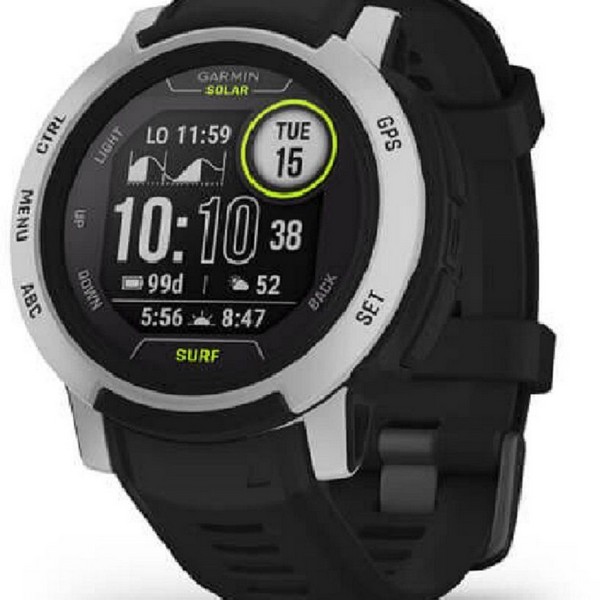 Умные часы Garmin Instinct 2 Solar 45 мм черный/черный [010-02627-05]