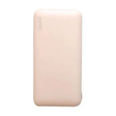 Внешний аккумулятор Solove W7 10000 розовый